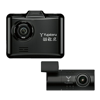 YUPITERU 前後2カメラドライブレコーダー DRY-TW8650c